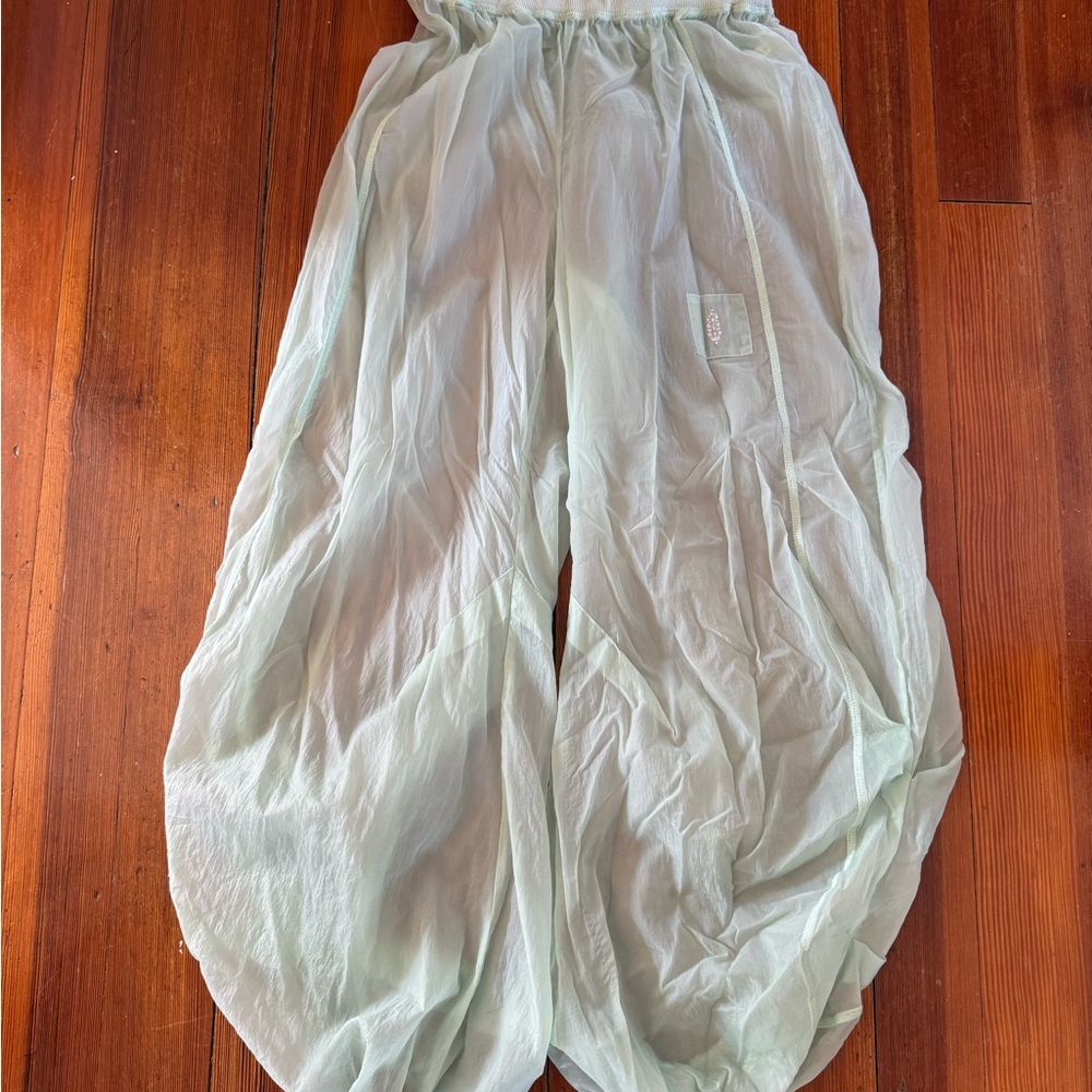 FP Movement by Free People Light Green Track Pants